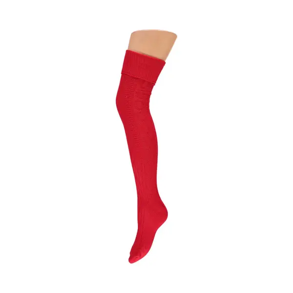 Apollo - Feest Over Kniekousen - Rood - Maat 43/46 - Kniekousen - Kniekousen Dames - Kniekousen Heren - Kniekousen Dames Carnaval thumbnail