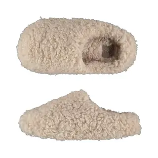 Morethansocks - Instap Pantoffels Kinderen - Teddy Wol - Maat 25 T/m 36 - Instap Sloffen Kids - Slijtvaste Zool - Heerlijk Warm - Sloffen Jongens -