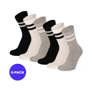Apollo (Sports) - Sportsokken Unisex - Multi Color - Maat 36/41 - 6-Pack - Voordeelpakket