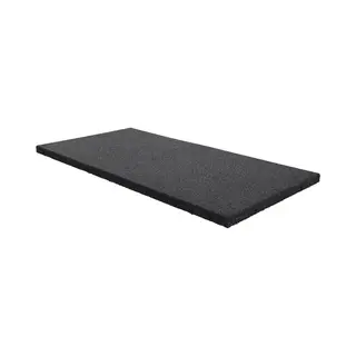 GreenTyre Gummimatte 50x100 Cm – Antivibrationsmatte 30 Mm – Rutschfeste, Wetterbeständige Gummiplatte Für Waschmaschine, Flachdach, Balkon,