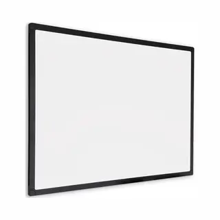 Vivol Whiteboard Mit Modernem, Schwarzem Rahmen - Magnetisch - 90x120 Cm
