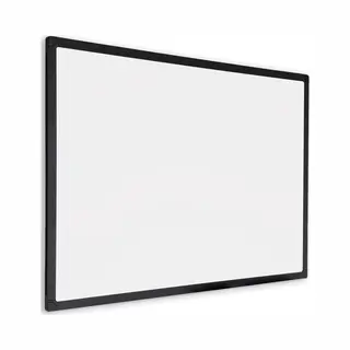 Ivol Whiteboard Met Zwart Frame - Magnetisch - 60x90 Cm