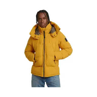 G-Star Herren G- Whistler Padded Hooded Jacke 2.0, Gelb (dk Spice D25345-D518-8171), L