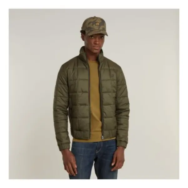 G-Star For Man. D25369-B958-B230 Meefic Quilted Jacket Green (M), Casual, Recycled Polister, Sustainable thumbnail