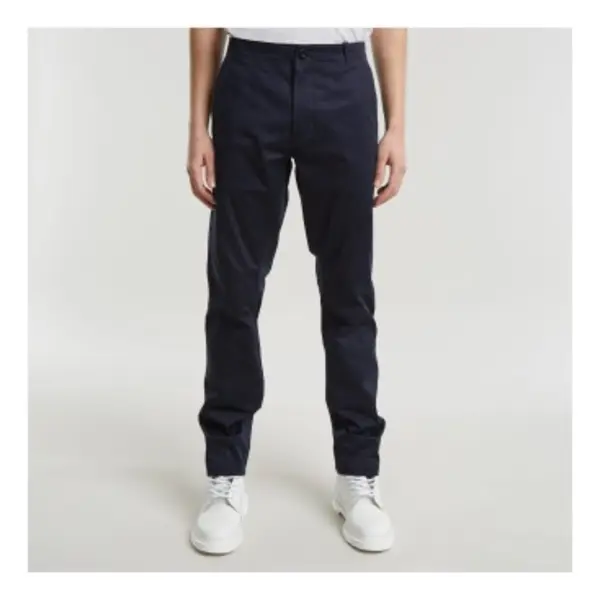 G-Star For Man. D25547-5126-C742 Mosa Straight Chino Trousers Navy (40/32), Casual, Cotton thumbnail