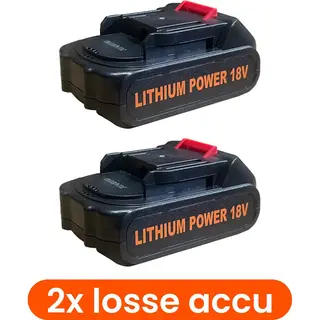 2x Losse Accu Voor Slagmoersleutel - Elektrische Accu - Gereedschapsaccu - Draadloos
