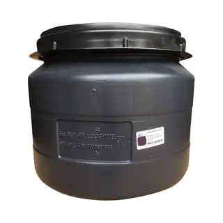 Natuurlijker leven® Opberg/voerton Met Schroefdeksel 32 Liter