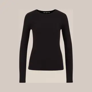 We Fashion Shirt Zwart