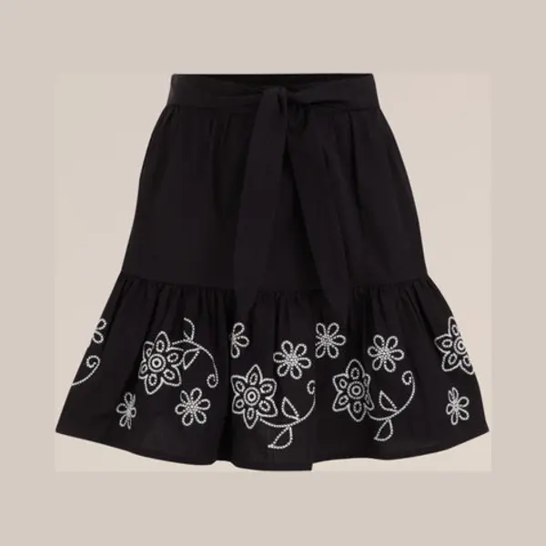 We Fashion Meisjes Rok Met Embroidery thumbnail