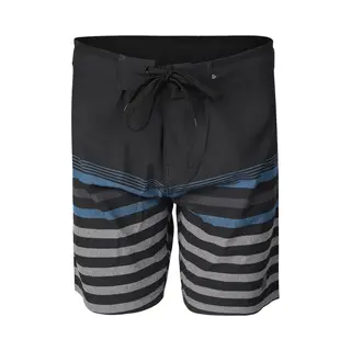 Brunotti Paitor-Stripe Heren Boardshorts - Zwart - 29