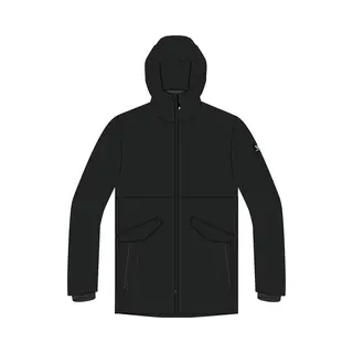 Brunotti Nelson Heren Parka Regen Jas - Zwart - Xxl