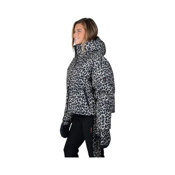Brunotti Fiaskia-Print Dames Ski Jas| Wild Thing Fungi thumbnail