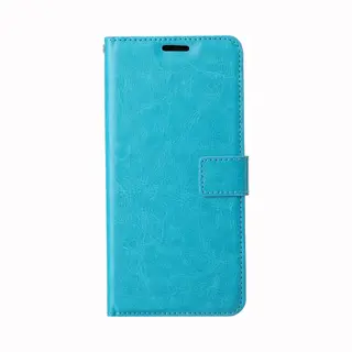 Samsung Galaxy J6 2018 Telefoonhoesje - Bookcase - Ruimte Voor 3 Pasjes - Kunstleer - SAFRANT1 - Turquoise