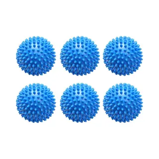 Droger Ballen Pvc – Herbruikbare Wasdroger Bollen – Snellere Droogtijd – - Wasbollen - 6 Stuks