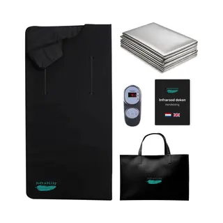 Soft & Silky Infrarotdecke - Infrarot - Sauna - Platte - Wärmedecke - Heizdecke - Fibromyalgie - Infrarot-Heizplatte - Heizung - Infrarotlampe -