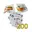 Witte krant 200 stuks