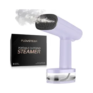 Flowsteam® Luxe Kledingstomer - Handstomer - 370ml Watertank - Lavender Edition