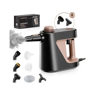 Flowsteam® 9-in-1 Handdampfreiniger - Dampfreiniger - Teppichreiniger - Fleckenreiniger - Handdampfer - 110° Dampf