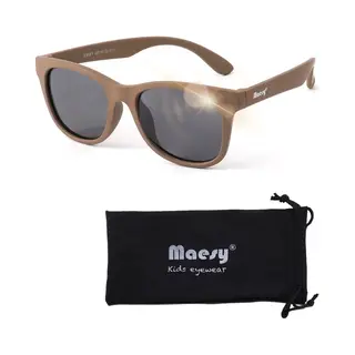 Maesy Kinder Sonnenbrille Für 6-12 Jahre - UV400 Polarisierter Schutz - Flexibler Und Biegsamer Rahmen - Sichere Und Bequeme Sonnenbrille Kinder -