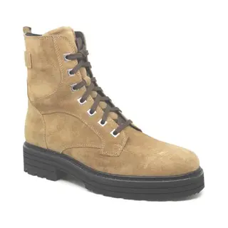 Durea, 9758 752 8039, Zand Kleurige Suède Veterboot Wijdte E