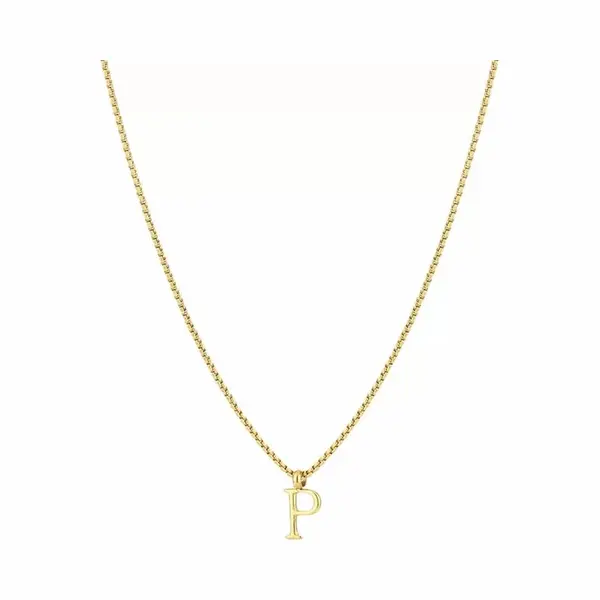 Bijoutheek Collier Letter P Goud thumbnail