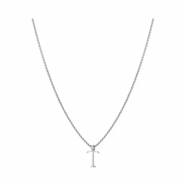 Bijoutheek Collier Letter T Zilver thumbnail