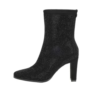 Mexx Enkellaars Macy Mandy Zwart Dames - Maat 36