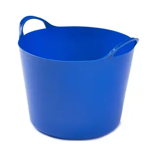 Whitefurze Flexibele Emmer - 14 Liter - Kunststof - Blauw - 32 X 36 X 25 Cm