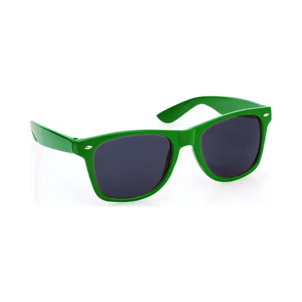 Makito Hippe Party Zonnebril - Groen - Plastic - UV400 - Verkleedbril - Carnaval/verkleed thumbnail