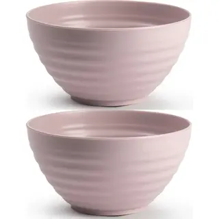 Plasticforte Schaaltjes - 8x - Roze - Kunststof - 15 X 8 Cm - Kommen