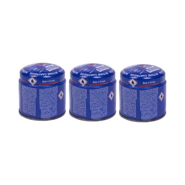 Camping Gas Kookpit Navulling - Priktank - 3x 190 Gram - Compact Formaat 8x8x9 Cm thumbnail