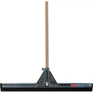 Talen Tools Vloer/douche Trekker - Voor Water - Metaal/hard Rubber 55 Cm - Met Houten Steel 130 Cm