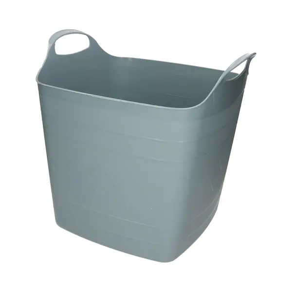 Plasticforte Flexibele Kuip - 25L - Kunststof - Grijs Blauw - Emmer - Wasmand thumbnail