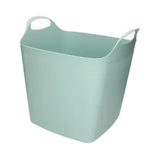 Plasticforte Flexibele Kuip - 25L - Kunststof - Mint Groen - Emmer - Wasmand
