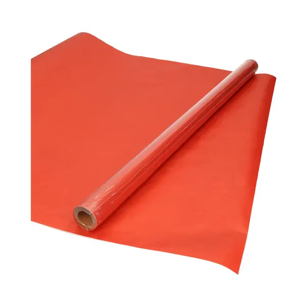 Shoppartners Rollen Kraft Inpakpapier - Rood - 200 X 70 Cm - Kadopapier / Cadeaupapier / Boeken Kaften thumbnail