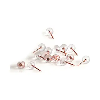 Zeller Punaises - Set 50x - Rose Goud - Rond - Voor Prikbord