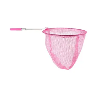 Gebro Vlindernet/insectennet - Neon Roze - Metaal - 86 Cm