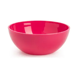 Plasticforte Kommetjes/schaaltjes - Dessert/ontbijt - Kunststof - D12 X H5 Cm - Fuchsia Roze - Bpa Vrij
