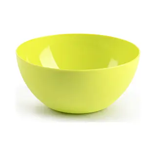 Plasticforte Kommetjes/schaaltjes - Dessert/ontbijt - Kunststof - D17 X H8 Cm - Groen - Bpa Vrij