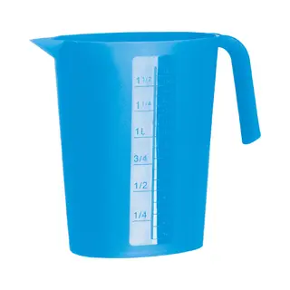Juypal Hogar Juypal Maatbeker - Blauw - 1, 75 Liter - Kunststof - L22 X H20 Cm