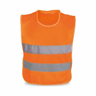 Veiligheidsvest - Voor Kinderen - Oranje - Reflecterende/fluoriserende Veiligheidshesjes