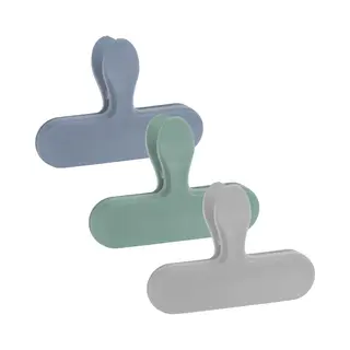 Excellent Houseware Vershoudklemmen/vershoudclips - 14x - Multicolor - Kunststof - 2 Formaten Mix