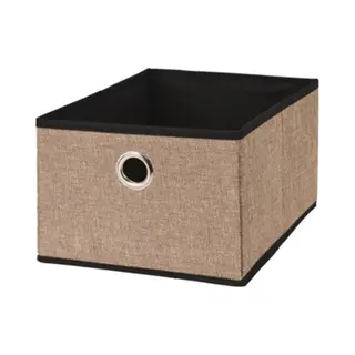 Storage Solutions Opbergmand/kastmand - 15 Liter - Bruin - 32 X 25 X 18 Cm - Vakkenkast Manden