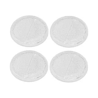 ProPlus Reflector - Set 4x - Wit - Zelfklevend - 60mm - Rond