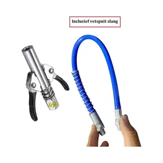 Ortho® - Koppeling Voor Vetspuit - Vetspuit Koppeling - Incl. Slang - Vetkoppeling