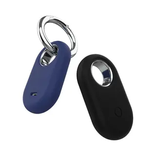 Simple Solutions Samsung Smart Tag 2 Sleutelhanger Case - Zonder Tag - Rood - Siliconen - Samsung - Krasvrij - Stootvast - Tracker