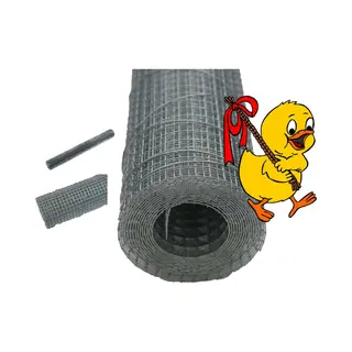 PestiNext Kippengaas (gegalvaniseerd) - Rol 2.5m - 50cm Breed - Kippenren Maken - Kippenhok Maken