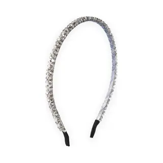 Lajetti Glitter Dideem Grijs - Skinny Haarband