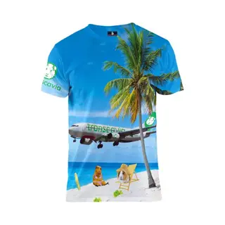 Transcavia Fout Festival Shirt - Maat S Crew Neck - Festival Shirt - Superfout - Fout T-shirt - Feestkleding - Festival Outfit - Foute Kleding -