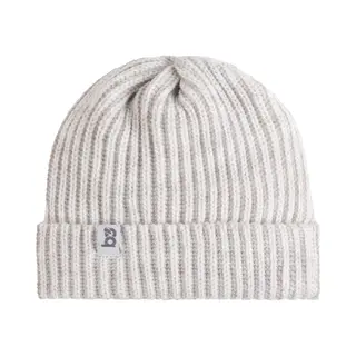 Baby's Only Mutsje Cool - Kindermuts - Muts Baby - Muts Peuter - Muts Meisjes - Muts Jongens - Wintermuts - Muts Kind - Ecru - Wit - Maat 40 - 3-36